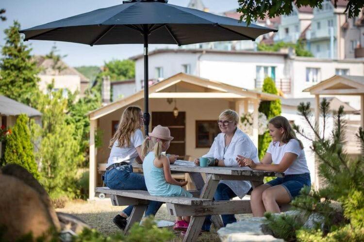 Comfortable Bungalow With A Covered Terrace, For 6 People, Miedzyzdroje Kültér fotó